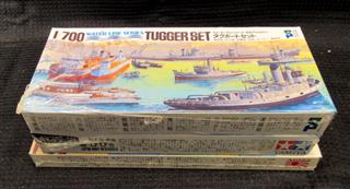 1/700 9 WATERLINE WWII BOAT AND PLANE MODELS: CARRIER JUNYO - BATTLESHIP SOUTH D